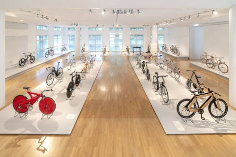 Fahrräder im Museum für angewandte Kunst