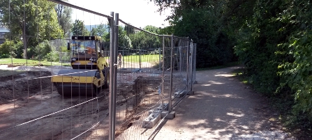 Baustelle Sportfabrik
