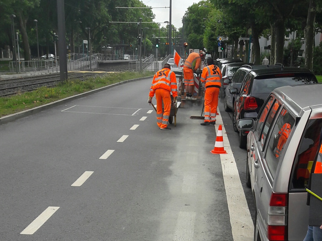 Eckenheimer - während der Arbeiten
