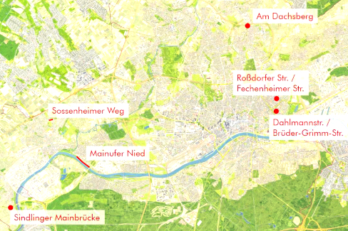 Übersicht Stellen gelöster Meldungen