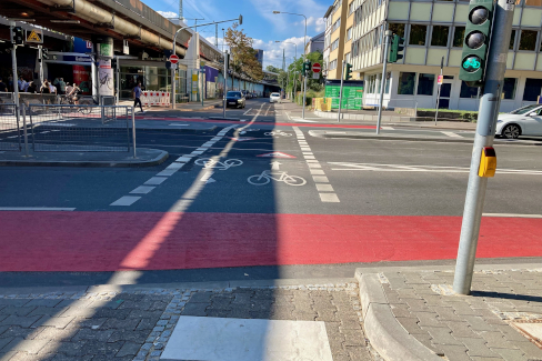 Neue Querung an der Galluswarte