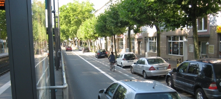 Eckenheimer - mehr Platz für die Radspur