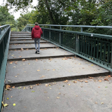Brückenrampe mit Schleppstufen