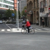 Blick vom Kreisel in die Vilbeler Straße – vergrößerte Ansicht wird in Lightbox angezeigt