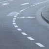 Radweg mit Schutzstreifen in der Stephanstraße – vergrößerte Ansicht wird in Lightbox angezeigt